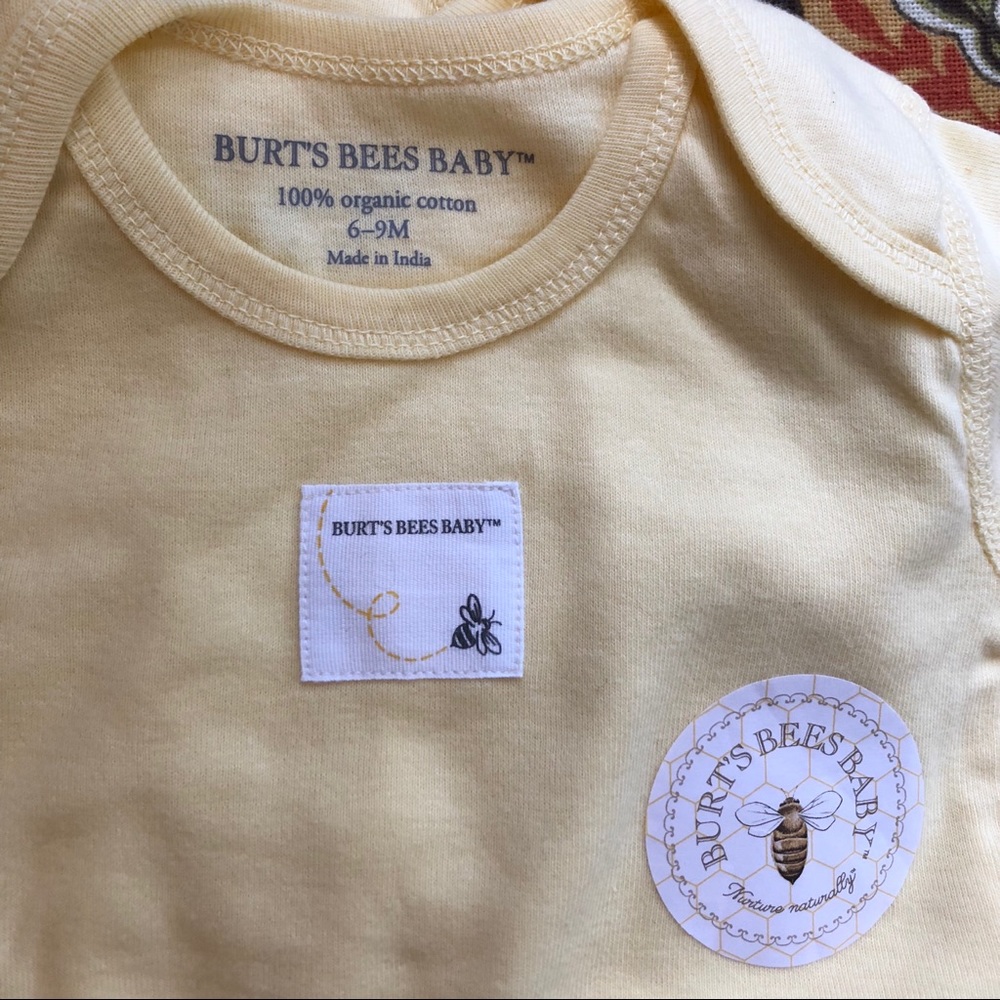 Burt’s bees onsies